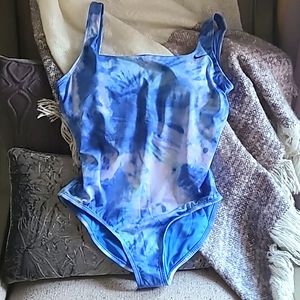 ⭐️NWT⭐️ Nike | Pacific Blue Tie-Dye U-Back One-Piece - Women | Size Medium